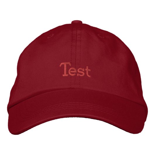 Casquette Brodée essai (Devant)