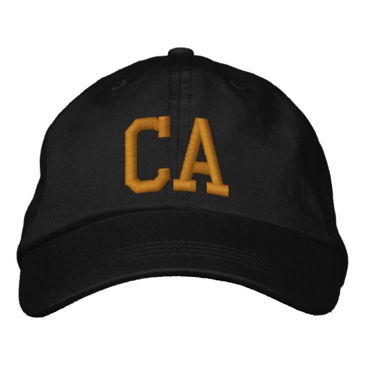 Casquette Brodée État de Californie (Devant)