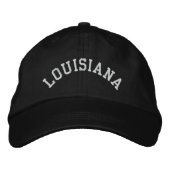 Casquette Brodée État de Louisiane brodé (Devant)