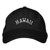 Casquette Brodée État d'Hawaii brodé (Devant)