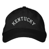 Casquette Brodée État du Kentucky brodé (Devant)