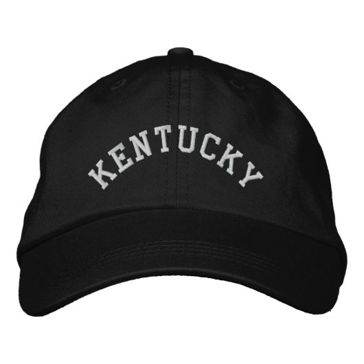 Casquette Brodée État du Kentucky brodé (Devant)