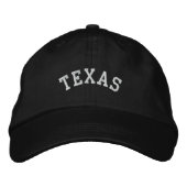 Casquette Brodée État du Texas brodé (Devant)