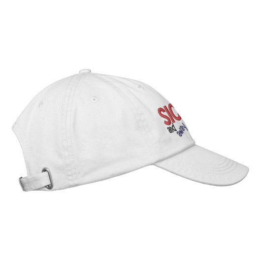 CASQUETTE BRODÉE ÉTÉ MALADE (Droite)