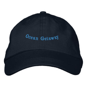 Casquette Brodée ÉVASION OCÉANIQUE Voyage Lifestyle-Casquette Navy