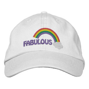 Casquette Brodée Fabuleux Gay pride arc-en-ciel