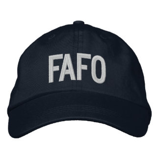 CASQUETTE BRODÉE FAFO