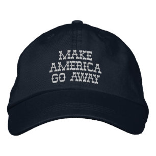 Casquette Brodée Faites disparaître l'Amérique