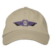 Casquette Brodée Faites vos lauréats Monogrammes de l'aviation (Devant)