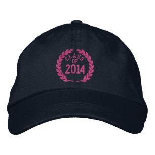 Casquette Brodée Faites votre classe de votre année Laurels Broderi