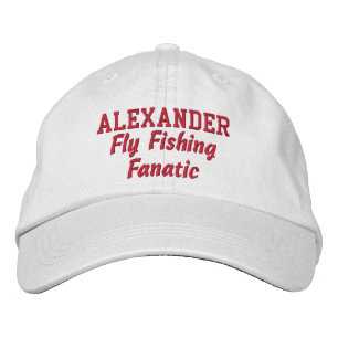 Casquette Brodée Fanatic Fanatic Fanatic Fly Fishing Nom personnali