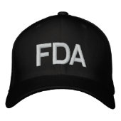 CASQUETTE BRODÉE FDA (Devant)