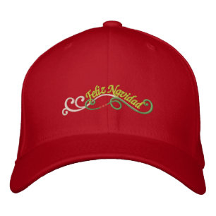 Casquette Brodée Feliz Navidad