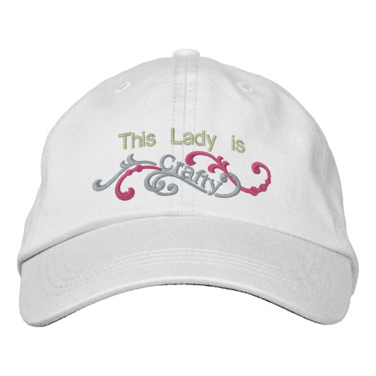 Casquette Brodée Femme courtoise (Devant)