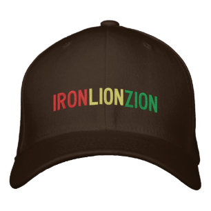 Casquette Brodée FER LION ZION (casquette)