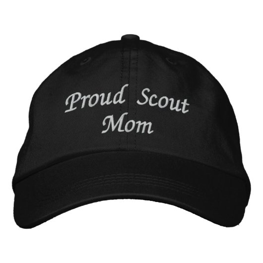 Casquette Brodée Fier ScoutMom (Devant)