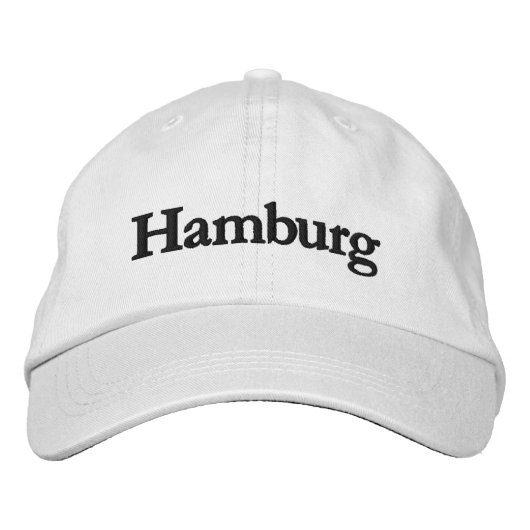 Casquette Brodée Fierté de Hambourg (Devant)