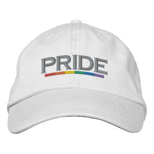 Casquette Brodée Fierté Fierté Gay Drapeau Arc-en-ciel Cool et Mode