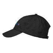 Casquette Brodée Fierté fleurs arc-en-ciel lgbtq mignon moderne (Gauche)