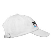 Casquette Brodée Fierté trans (Droite)