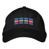 Casquette Brodée Fierté trans (Devant)