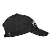 Casquette Brodée Fierté trans (Droite)