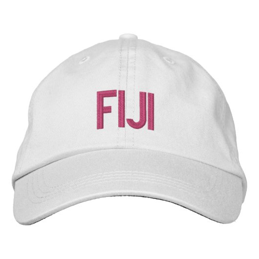CASQUETTE BRODÉE FIJI (Devant)