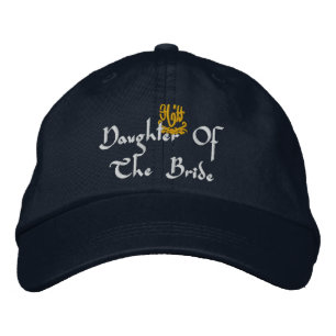 Casquette Brodée Fille De La Marine Mariage Mariée