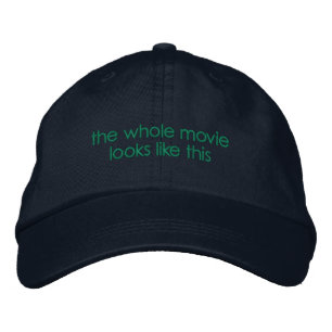 Casquette Brodée film entier ?casquette