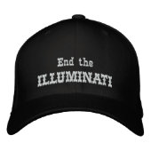 Casquette Brodée Fin de l'illuminati (Devant)