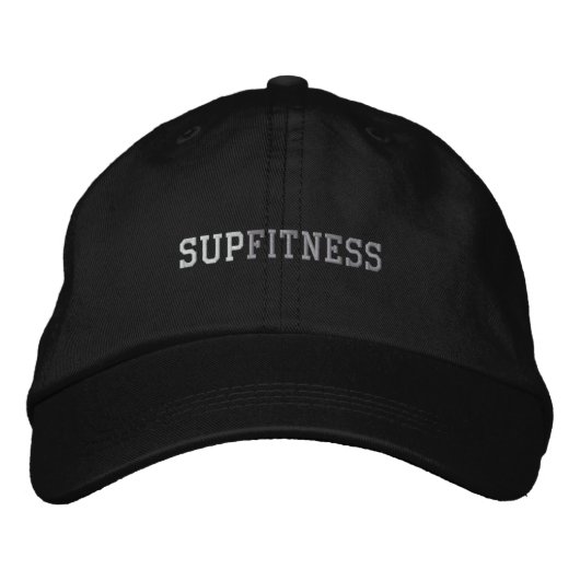 CASQUETTE BRODÉE FITNESS SUP (Devant)