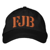 CASQUETTE BRODÉE FJB (Devant)