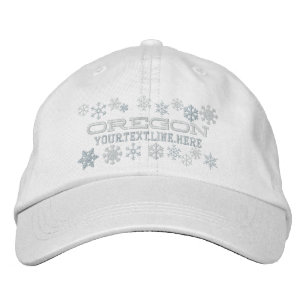 Casquette Brodée Flèches de neige personnalisées en Oregon