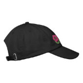 Casquette Brodée Flower Personalized Embroidered Baseball Hat (Droite)