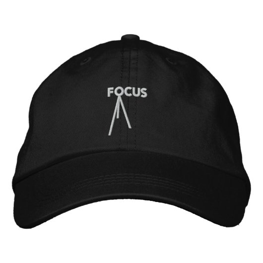 Casquette Brodée Focus réglable (Devant)