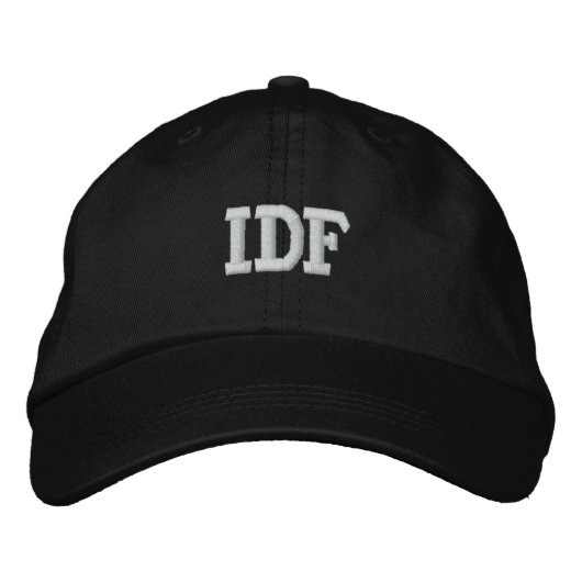 CASQUETTE BRODÉE FORCE ISRAÉLIENNE DE DÉFENSE (Devant)