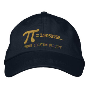 Casquette Brodée Formule Pi personnalisable