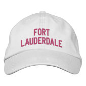 CASQUETTE BRODÉE FORT LAUDERDALE (Devant)