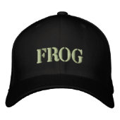 CASQUETTE BRODÉE FROG (Devant)