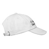 Casquette Brodée Fun Crazy Hair ne se soucie pas de la journée (Droite)
