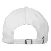 Casquette Brodée Fun Crazy Hair ne se soucie pas de la journée (Dos)