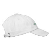 Casquette Brodée Funny Golf Hacker Personnalisé Monogramme brodé (Droite)