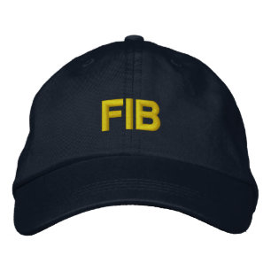 Casquette Brodée Funny Novelty Women's Mens Fashion FIB