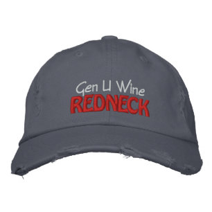 Casquette Brodée Gen U Wine REDNECK