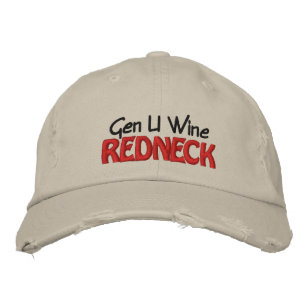 Casquette Brodée Gen U Wine REDNECK
