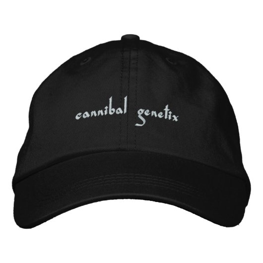 Casquette Brodée génétix cannibale (Devant)