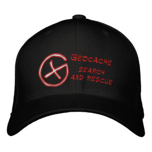Casquette Brodée Geocache Recherche et secourt
