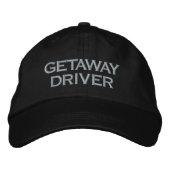 CASQUETTE BRODÉE GETAWAY DRIVER (Devant)