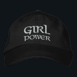Casquette Brodée Girl Power Simple Moderne Typographie Personnalisé<br><div class="desc">Girl Power Simple Moderne Typographie Personnalisée Brodée Casquette de baseball comprend le texte simple moderne brodé "Girl Power". Parfait comme cadeau pour votre meilleur ami,  cousin,  soeur,  maman et plus. Créé par Evco Studio www.zazzle.com/store/evcostudio</div>