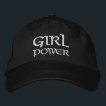 Casquette Brodée Girl Power Simple Moderne Typographie Personnalisé<br><div class="desc">Girl Power Simple Moderne Typographie Personnalisée Brodée Casquette de baseball comprend le texte simple moderne brodé "Girl Power". Parfait comme cadeau pour votre meilleur ami,  cousin,  soeur,  maman et plus. Créé par Evco Studio www.zazzle.com/store/evcostudio</div>